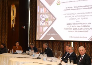 Əqli Mülkiyyət Agentliyi Ümumdünya Kitab və Müəlliflik Hüququ Günü münasibəti ilə konfrans keçirib