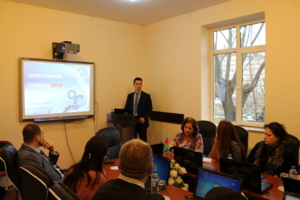 ​Avrasiya Patent İdarəsinin ekspertləri Əqli Mülkiyyət Agentliyində təlim keçiblər