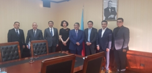 Əqli Mülkiyyət Agentliyinin İdarə Heyətinin sədri Azərbaycanda Amerika Ticarət Palatasının Prezidentini qəbul edib