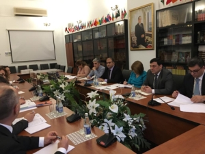 Əqli Mülkiyyət Agentliyinin tabeliyində olan Əqli Mülkiyyət Hüquqlarının Təminatı Mərkəzinin fəaliyyətinin təkmilləşdirilməsi məsələsi beynəlxalq ekspertlərlə müzakirə edilib