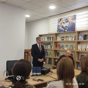 Əqli Mülkiyyət Agentliyinin tabeliyində olan Respublika Elmi-Texniki Kitabxanasında 24 dekabr -  Azərbaycan Respublikasının Prezidenti, Ali Baş Komandan cənab İlham Əliyevin doğum günü münasibətilə tədbir keçirilib.