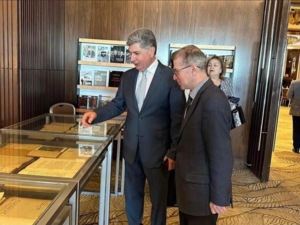 Əqli Mülkiyyət Agentliyinin tabeliyində olan Respublika Elmi-Texniki Kitabxanası tərəfindən kitab sərgisi keçirilmişdir