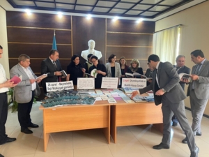 Respublika Elmi-Texniki Kitabxanasının Gəncə filialında “Əqli mülkiyyət aylığı” çərçivəsində kitab sərgisi keçirilmişdir