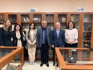 Əqli Mülkiyyət Agentliyinin tabeliyində olan Respublika Elmi-Texniki Kitabxanasında 9 May - Faşizm üzərində Qələbə Günü qeyd edilib