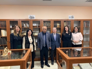 Əqli Mülkiyyət Agentliyinin tabeliyində olan Respublika Elmi-Texniki Kitabxanasında 9 May - Faşizm üzərində Qələbə Günü qeyd edilib