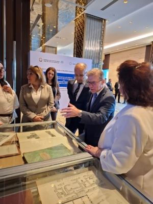 Əqli Mülkiyyət Agentliyi və Qərbi Azərbaycan İcmasının birgə təşkilatçılığı ilə keçirilən konfransda Respublika Elmi-texniki Kitabxanasının təşkil etdiyi kitab sərgisi keçirilmişdir