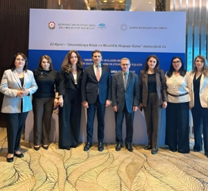 Əqli Mülkiyyət Agentliyi və Qərbi Azərbaycan İcmasının birgə təşkilatçılığı ilə keçirilən konfransda Respublika Elmi-texniki Kitabxanasının təşkil etdiyi kitab sərgisi keçirilmişdir