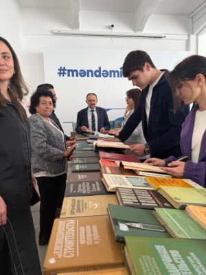 Dəmiryol Muzeyində RETK-nın “İntellektual qatar” adlı kitab sərgisi keçirilir