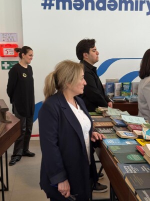 Dəmiryol Muzeyində RETK-nın “İntellektual qatar” adlı kitab sərgisi keçirilir