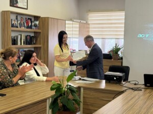 Azərbaycan Respublikası Əqli Mülkiyyət Agentliyinin tabeliyində olan RETK-da Bakı Dövlət Universitetinin bakalavriat pilləsinin son kursunda təhsil alan tələbələrin istehsalat təcrübəsi başa çatıb