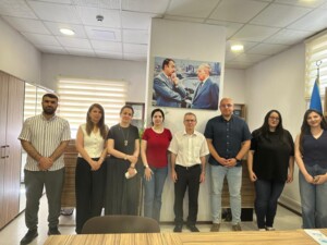 Respublika Elmi-Texniki Kitabxanasında Neft Mühəndisləri Cəmiyyətinin nümayəndələri ilə görüş keçirilib